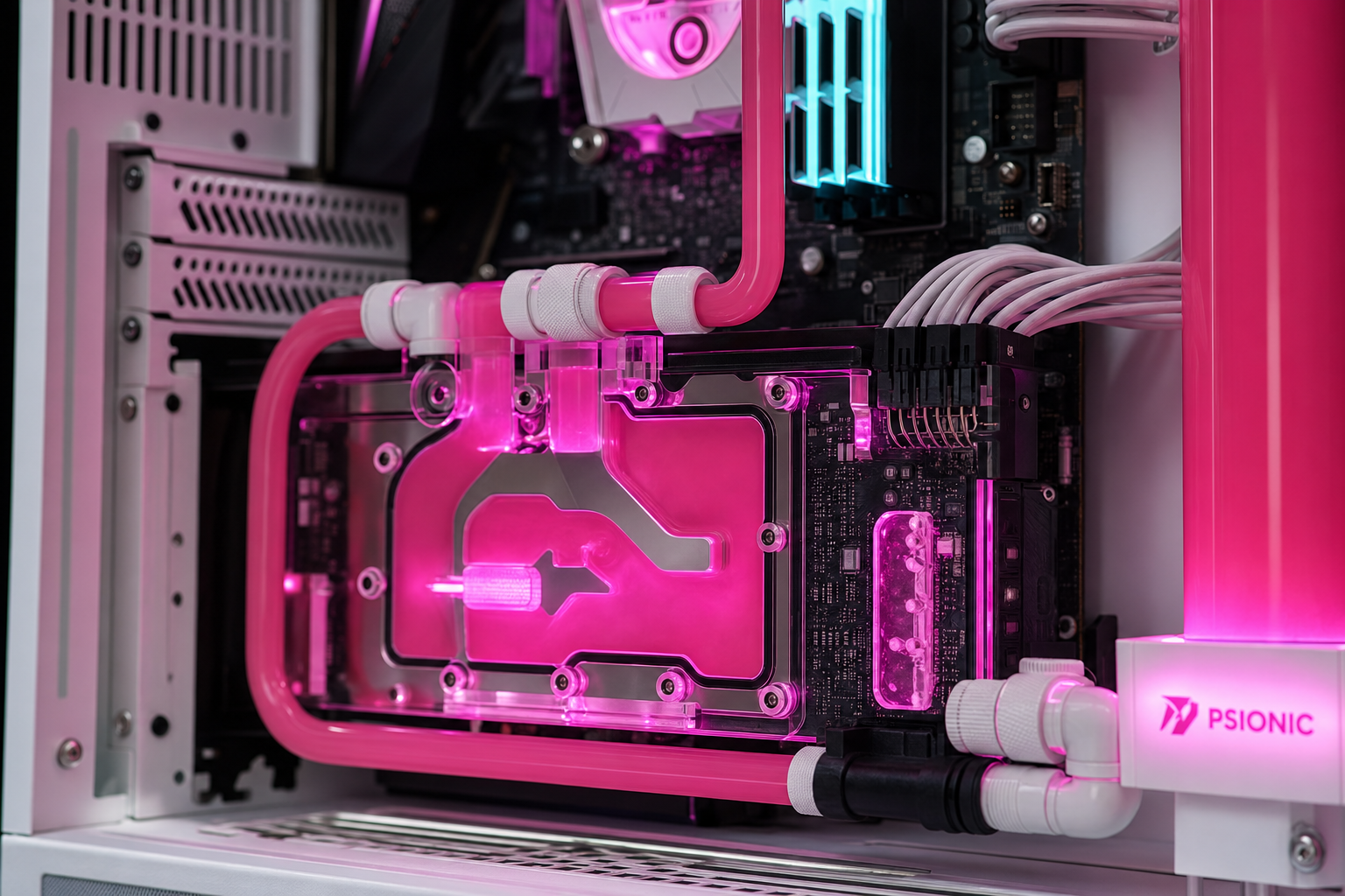 PSIONIC Pink — white O11, magenta loop и cyan RAM — фото 2