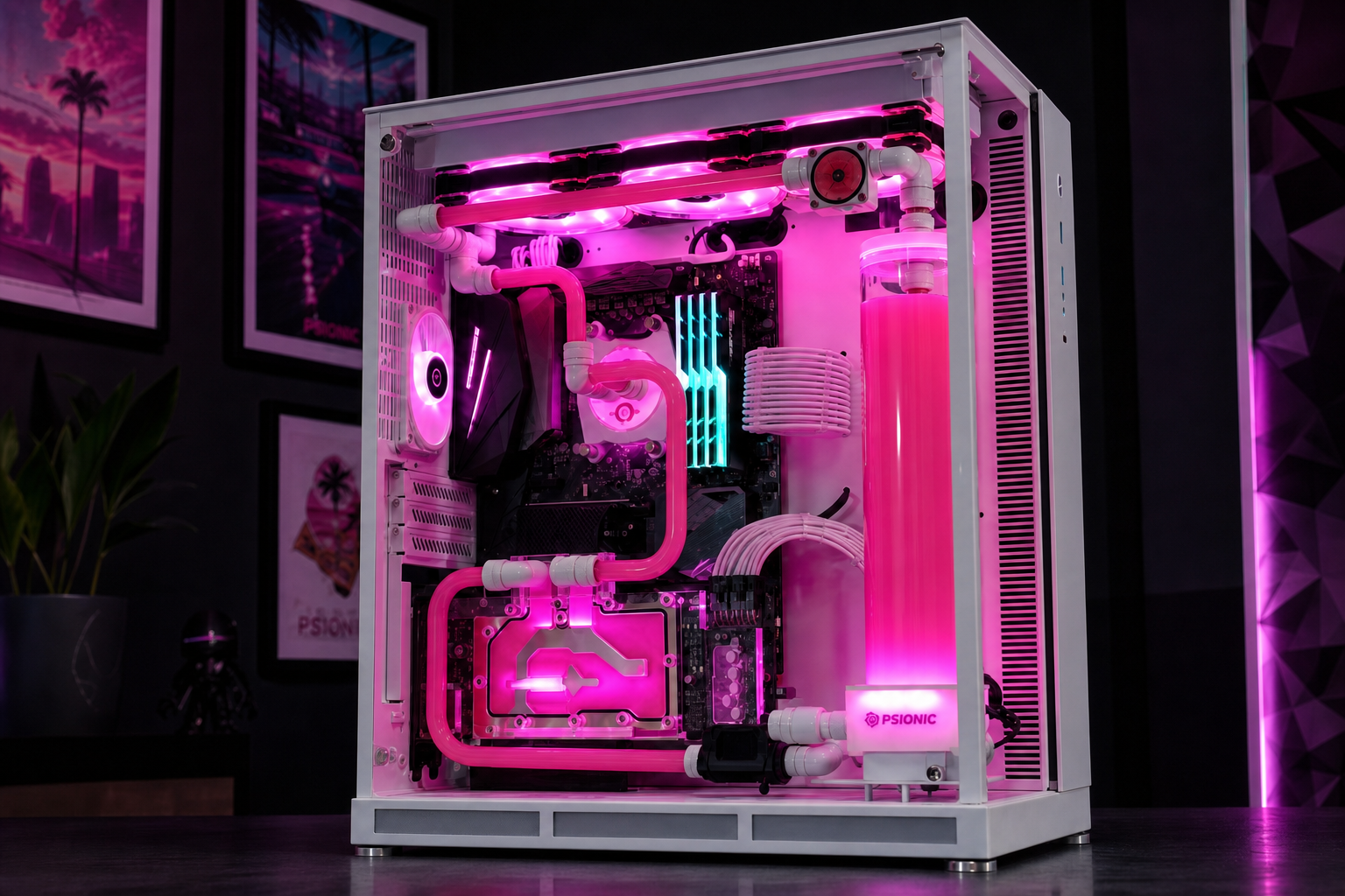 PSIONIC Pink — white O11, magenta loop и cyan RAM — фото 4
